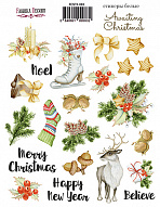 Kit of stickers Awaiting Christmas"#083