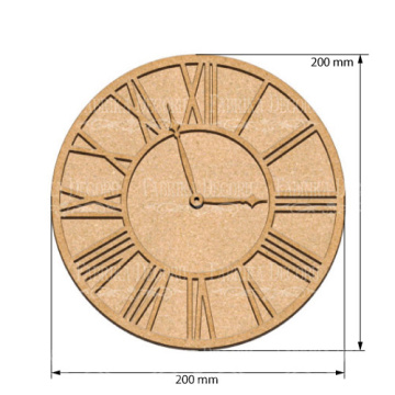 art-board-clock-3-20-20-cm - 2