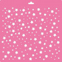 Stencil for decoration XL size (30*30cm), Stars #170