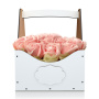 Gift basket for flowers, fruit and presents, 270х126х300 mm, DIY kit #399 - 0