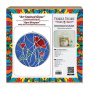 Art Stained Glass Kit "Red Poppies", for painting by numbers - 2