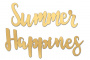 Набор чипбордов Summer happines 10х15 см #192