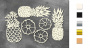 Набор чипбордов Botany exotic 10х15 см #713