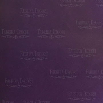 Piece of PU leather Night violet, size 50cm x 13cm - 2