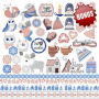 Double-sided scrapbooking paper set Huge Winter 12"x12", 10 sheets - 11