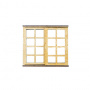 3D figures for decorating dollhouses and shadow boxes, Window 2pcs, Set #282 - 0