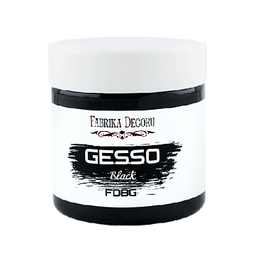 Schwarze Acrylgrundierung "Gesso Black", 150ml