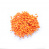 тычинки большие глянцевые двусторонние оранжевые 20 шт
