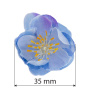 Plum blossom cornflower with purple, 1pc - 1