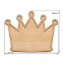  Art board Crown 25х19 cm - 0