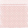 Blatt doppelseitiges Papier für Scrapbooking Baby Shabby #1-06 12"x12"