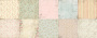 Double-sided scrapbooking paper set Letters of love 8"x8", 10 sheets - 0