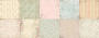 Zestaw papieru do scrapbookingu "Listy Miłosne" 20cm x 20cm 