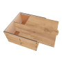 Коробка-пенал для подарочных наборов, сладостей, елочных украшений, 4 отделения, Набор DIY #285