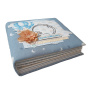 Zestaw DIY do tworzenia dziecięcego scrapbooking albumu "Dreamy Baby Boy", 20cm x 20cm, #09