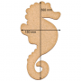 Art board Seahorse 15х30 cm - 0