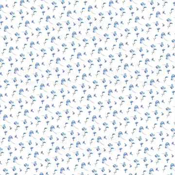 Sheet of double-sided paper for scrapbooking Night garden #01072-3 30,5х30,5 - 2