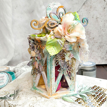 Декоративный фонарик 6-гранный-S, #081 color_MDF - 2