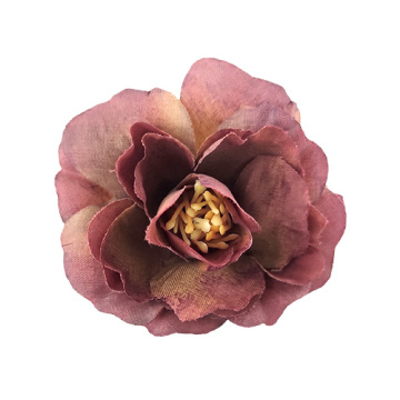 Tea rose flower, Marsala, 1pc - 2 Tea rose flower, Marsala, 1pc - 2