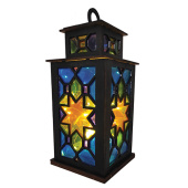 набор арт витраж "фонарь - золотая звезда", для витражной росписи набор арт витраж "фонарь - золотая звезда", для витражной росписи
