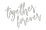 Chipboard "Together forever" #421 - 0
