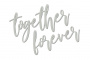 Чипборд Together forever 10х20 см #421