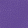 Einseitig bedrucktes Blatt Papier mit Silberfolie, Muster Silver Drops, Farbe Lavendel 12"x12"