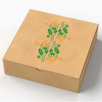 Stencil reusable, 15 cm x 20 cm Dandelion border, #422 - 2