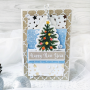 Greeting cards DIY kit, "Christmas greetings" - 4