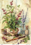 Decoupage card #0845, 29,7x42cm