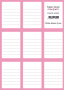 Set of stickers for journaling and planners #18-022