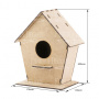 Blank for decoration "Birdhouse" #175 - 0