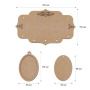 Creativity Kit "Botanical World" for Making a Wall Hanging, #057 - 5
