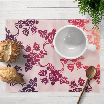 Stencil for decoration XL size (30*30cm), Pattern bouquets #135 - 2 Stencil for decoration XL size (30*30cm), Pattern bouquets #135 - 2