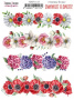 Kit of stickers Summer flowers #117