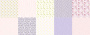 Double-sided scrapbooking paper set My little baby girl 12"x12", 10 sheets - 0
