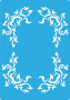 Stencil for crafts 15x20cm "Openwork photo frame 2" #122