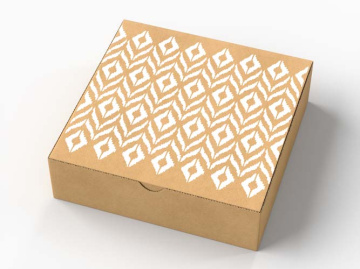 Stencil reusable, 15 cm x 20 cm Boho rombs, #443 - 2 Stencil reusable, 15 cm x 20 cm Boho rombs, #443 - 2