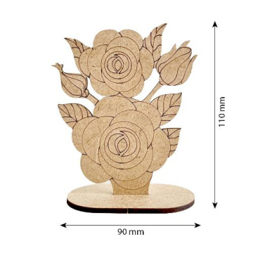 Figurine for painting and decorating #535 "Rosehip" - 2