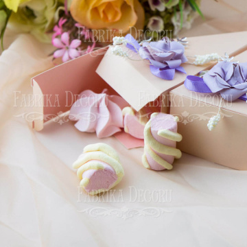 Bonbonniere Cheesecake set of cardboard blanks for gift wrapping, 6 pcs, 125х65х40 mm - 2