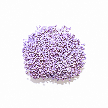 Stamens large and glossy Lilac 20pcs