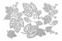 набор чипбордов autumn botanical diary 10х15 см #740 