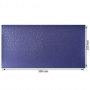 Piece of PU leather with gold stamping, pattern Golden Drops Lavender, 50cm x 25cm - 0