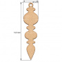 Blank for decoration New year tree toy 31, #462 - 0