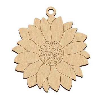 Ozdoba choinkowa „Słonecznik”, blank do dekorowania #545 Ozdoba choinkowa „Słonecznik”, blank do dekorowania #545