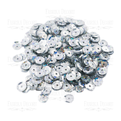 Sequins Round rosettes, iridescent metallic, #229 - 2 Sequins Round rosettes, iridescent metallic, #229 - 2