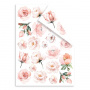 Doppelseitiges Papierset mit Bildern zum Schneiden von Tender Roses 15x20cm