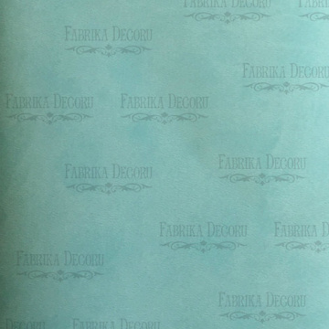 Piece of PU leather Azure, size 50cm x 13cm - 2