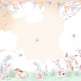 Double-sided scrapbooking paper set Sweet bunny 8"x8", 10 sheets - 1
