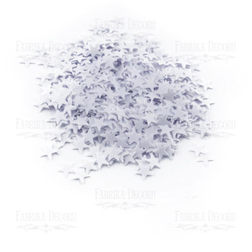 Sequins Stars, white, #103 - 2 Sequins Stars, white, #103 - 2
